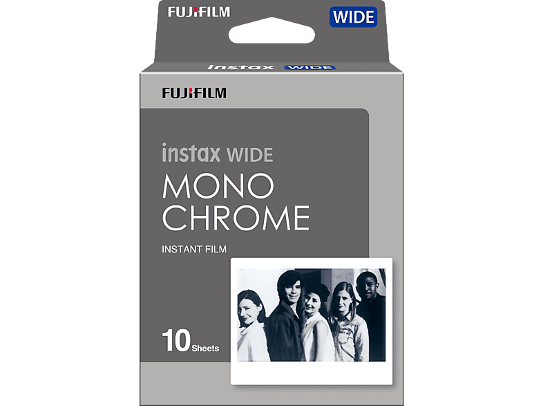 FUJIFILM Instax Wide Monochrome WW1 Anlık Kamera Filmi