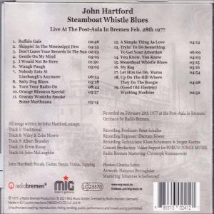 John Hartford - Steamboat Whistle Blues (Live in Bremen 1977)  - (CD)