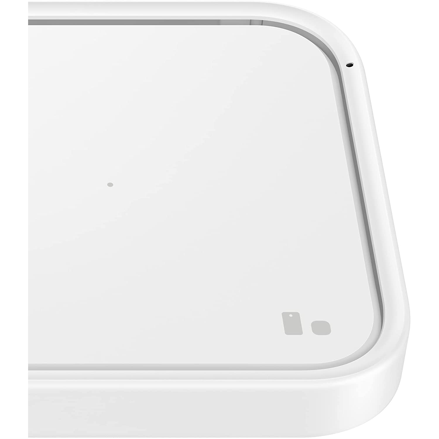 Cargador inalámbrico - Samsung ‎EP-P2400TWEGEU, Carga rápida mono, Blanco