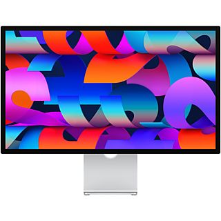 Apple Studio Display, 27" Retina 5K, Vidrio estándar, Soporte inclinación y altura ajustable, 12 Mpx, Gris