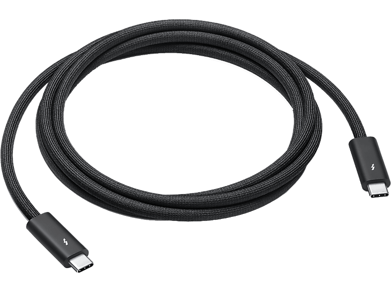 Apple Cable Thunderbolt 4 Pro, USB-C de 1,8 m, Negro