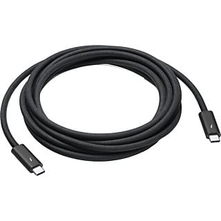 APPLE Cable Thunderbolt 4 Pro, 3 m, Negro