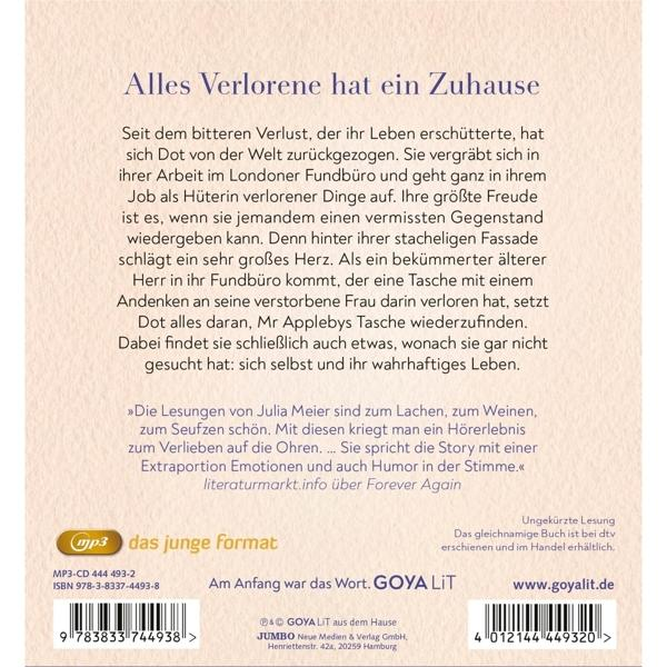 Meier,Julia/Paris,Helen Frances - Das verlorenen Träume Fundbüro - (MP3-CD) der