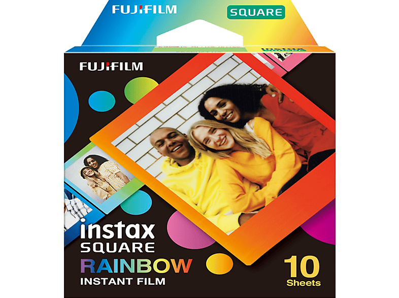 FUJIFILM Instax Square Rainbow WW1 Anlık Kamera Filmi