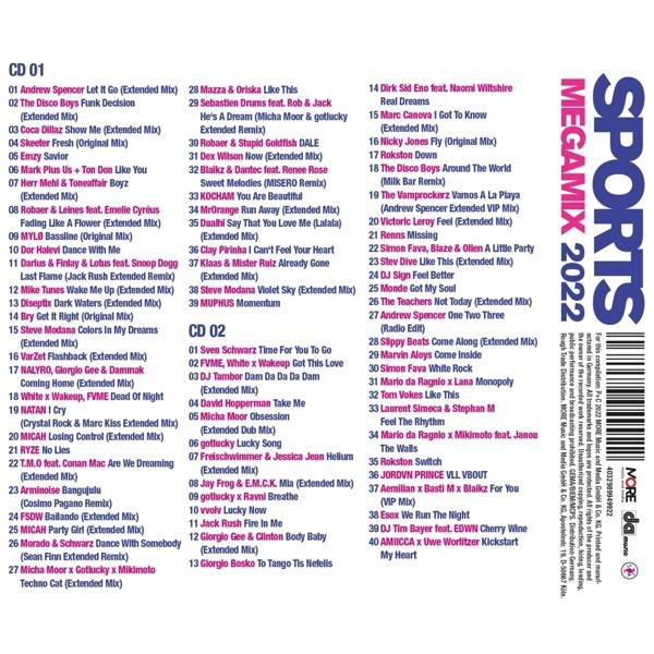 Various - Sports Megamix 2022  - (CD)