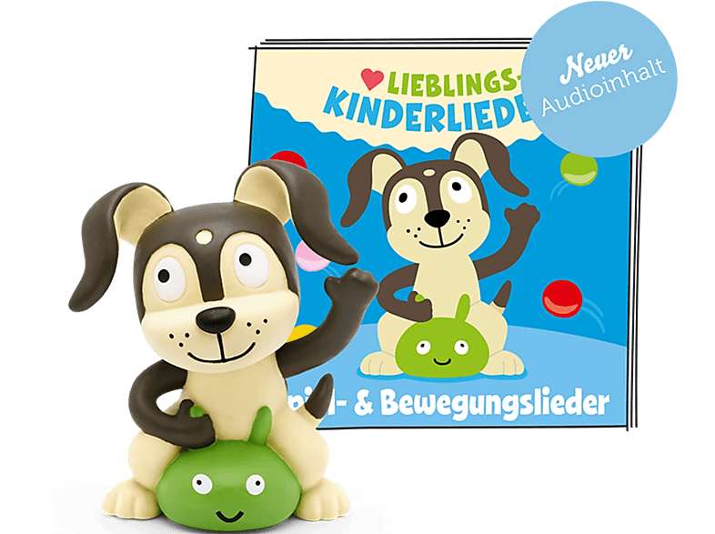 TONIES Lieblings-Kinderlieder – Spiel- und Bewegungslieder - Hörfigur /D (Mehrfarbig)