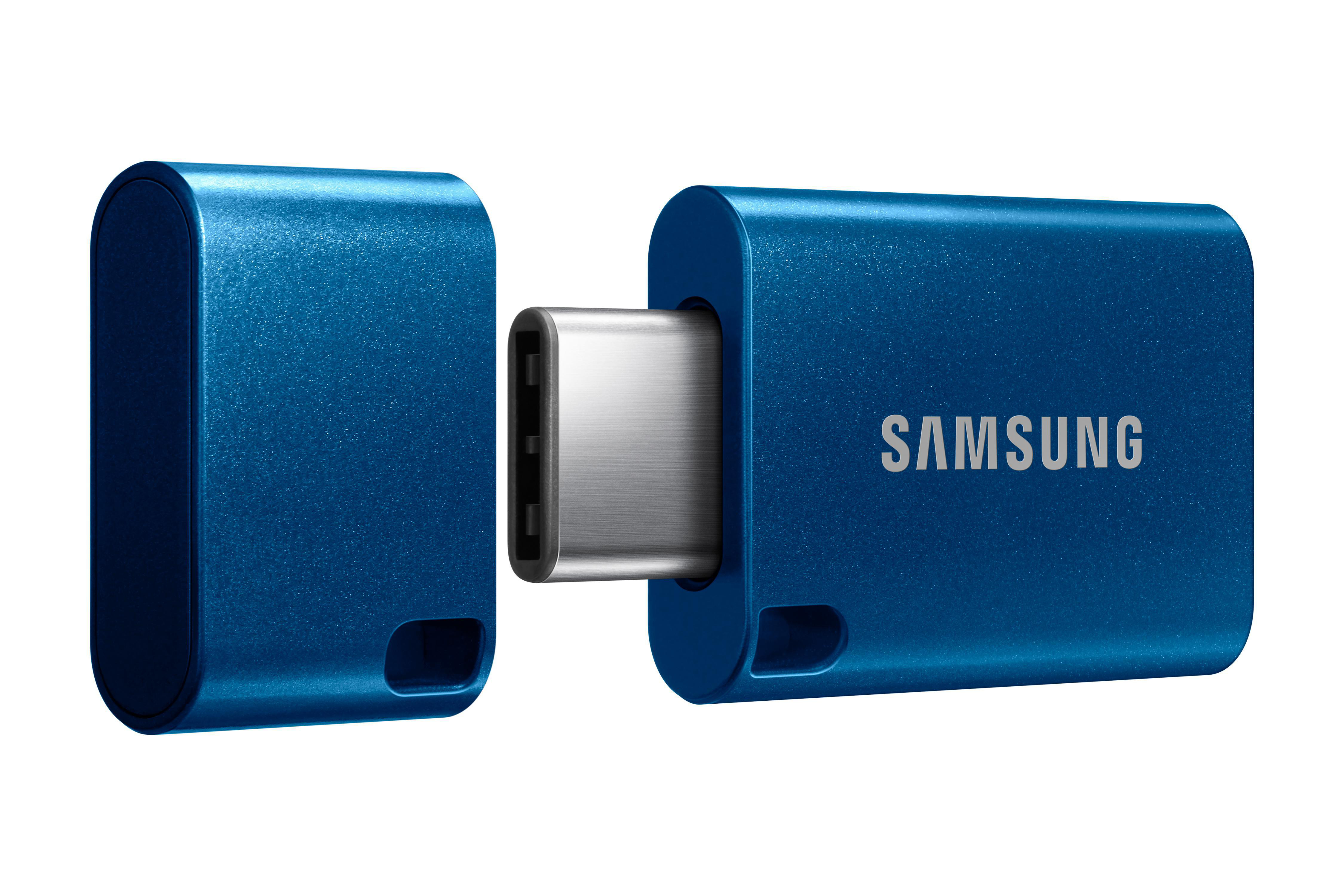SAMSUNG MUF-128DA/APC USB-Stick, 128 GB, Blau MB/s, 400