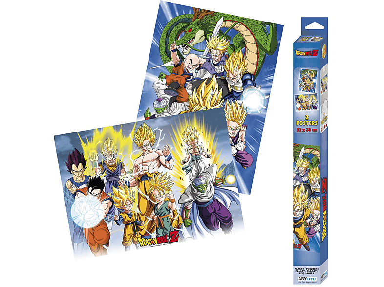 ABYSTYLE ABYDCO608 Dragonball Gruppe 2 Chibi Poster Poster