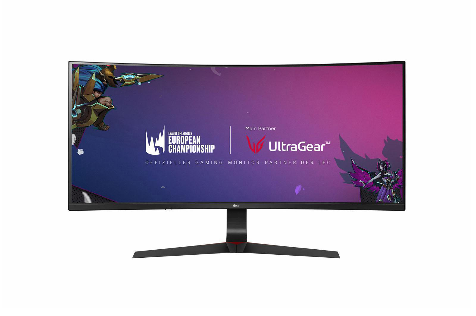 LG 34GL750-B Curved UltraGear 34 Zoll  UFHD  Gaming Monitor  5 ms Reaktionszeit 144 Hz 