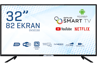 ONVO OV32150 HD 32 inç 82 Ekran Uydu Alıcılı Android Smart LED TV