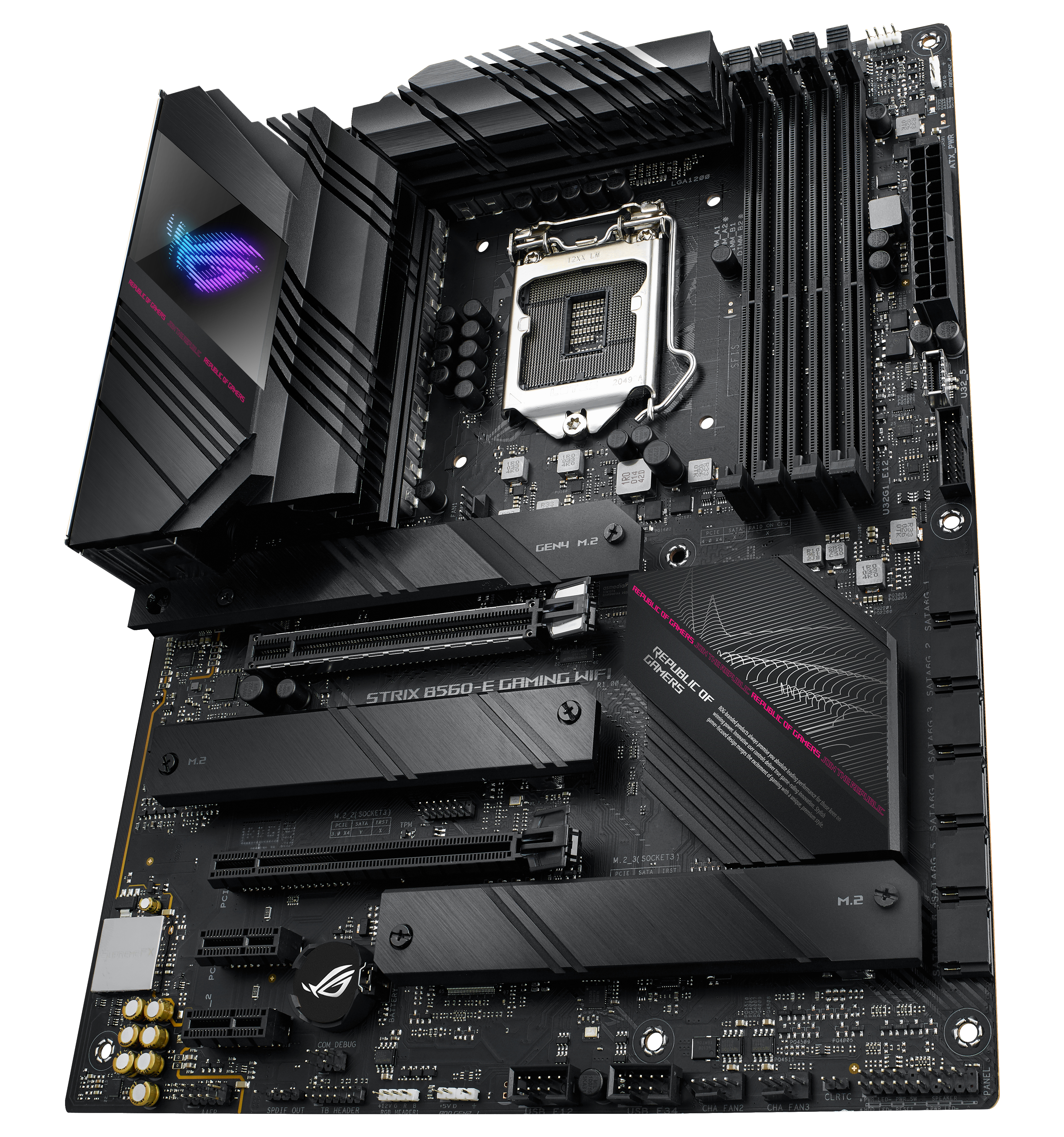 ASUS ROG STRIX B560-E GAMING WIFI Mainboard Schwarz