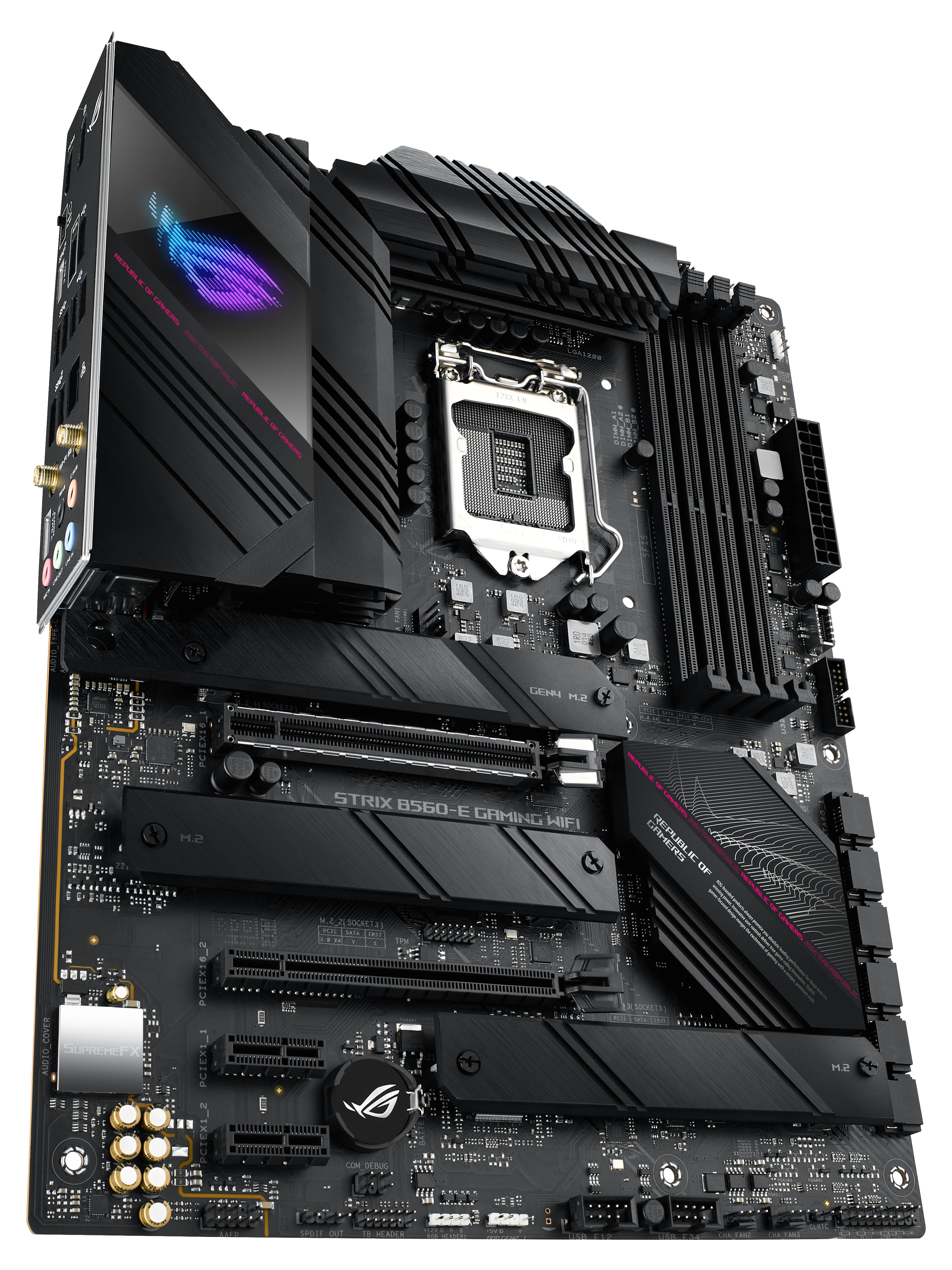 ASUS ROG STRIX B560-E GAMING WIFI Mainboard Schwarz