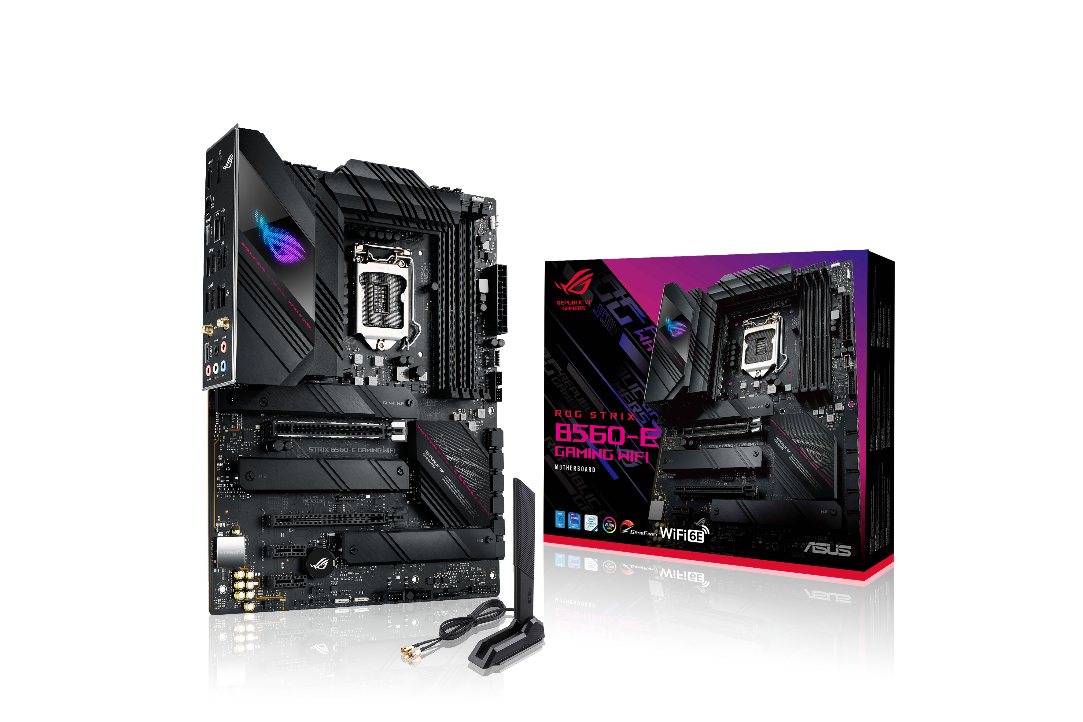 ASUS ROG STRIX B560-E GAMING WIFI Mainboard Schwarz