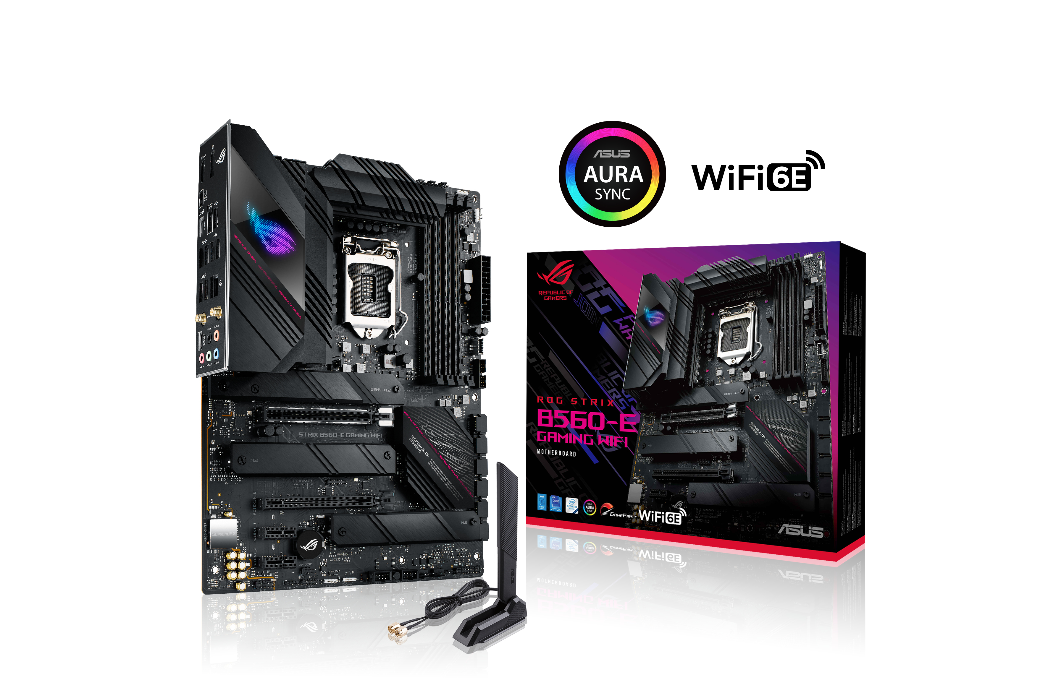ASUS ROG STRIX B560-E GAMING WIFI Mainboard Schwarz