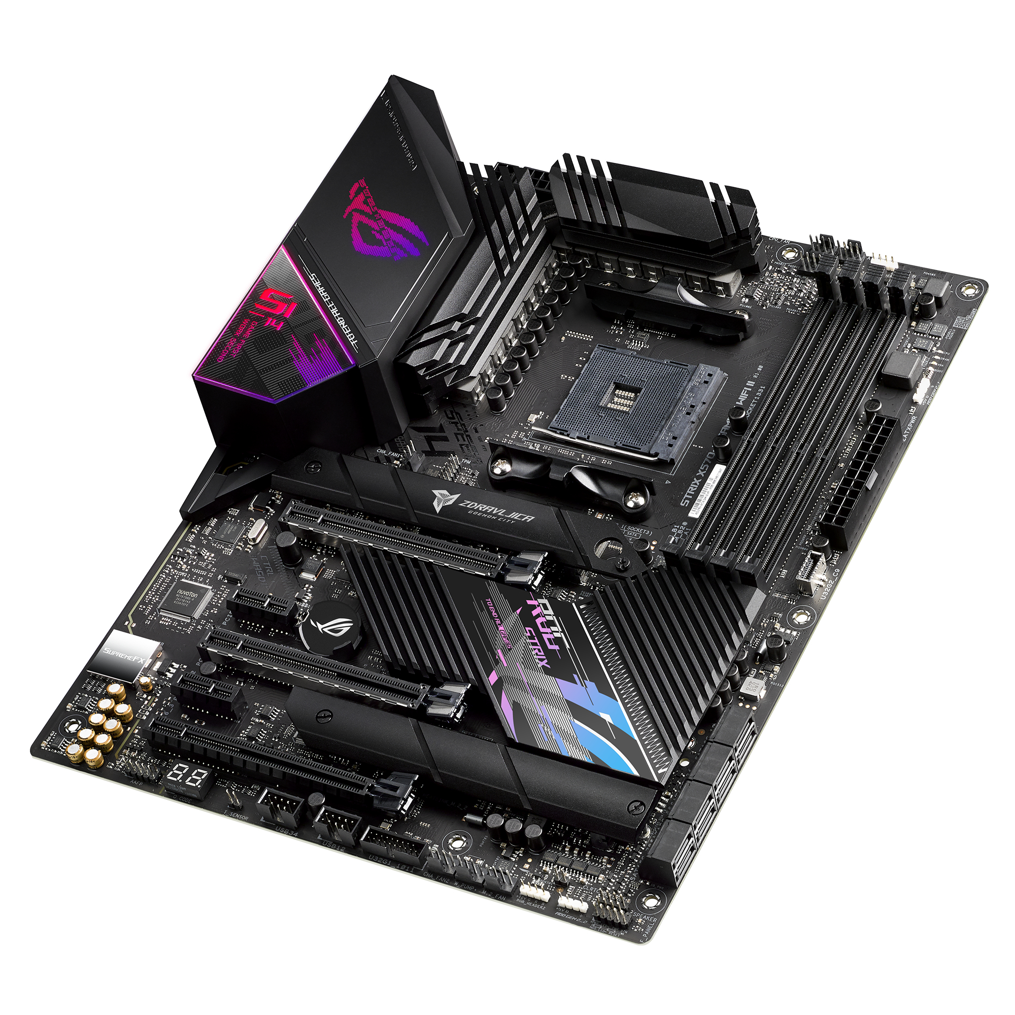 ASUS ROG STRIX X570-E GAMING WIFI II Mainboard Schwarz