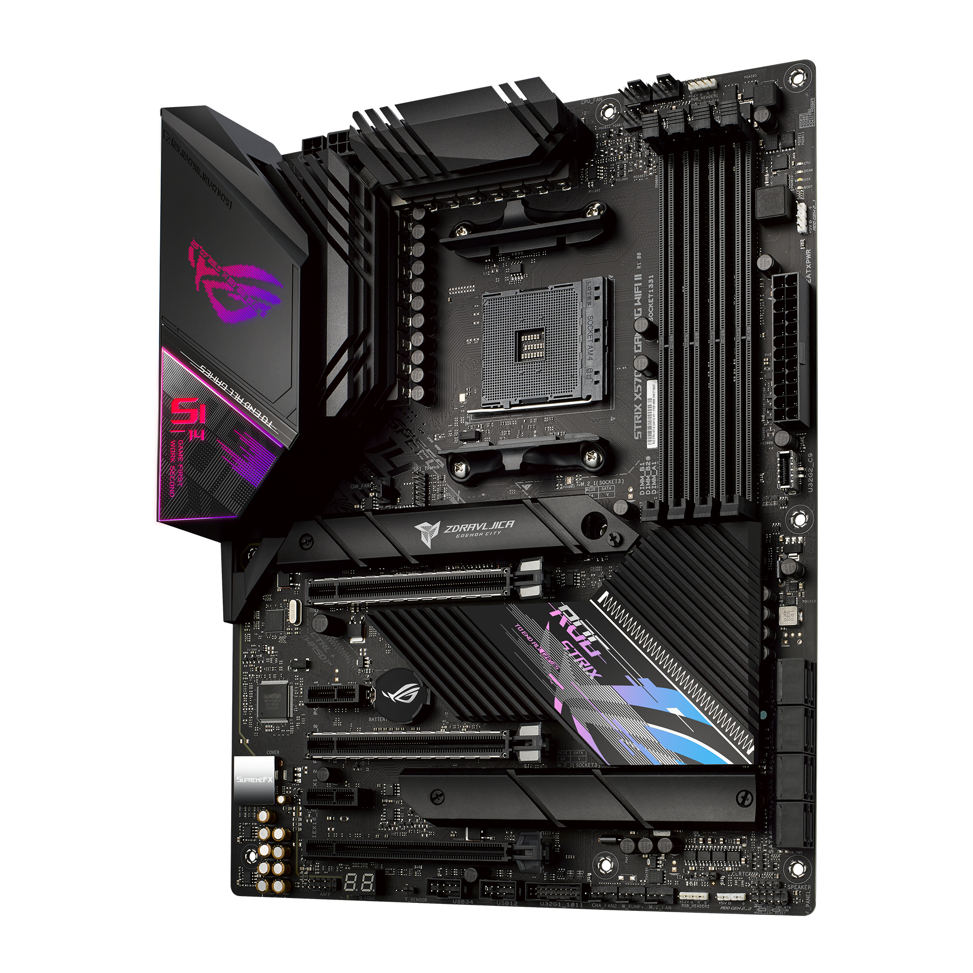 ASUS ROG STRIX X570-E GAMING WIFI II Mainboard Schwarz