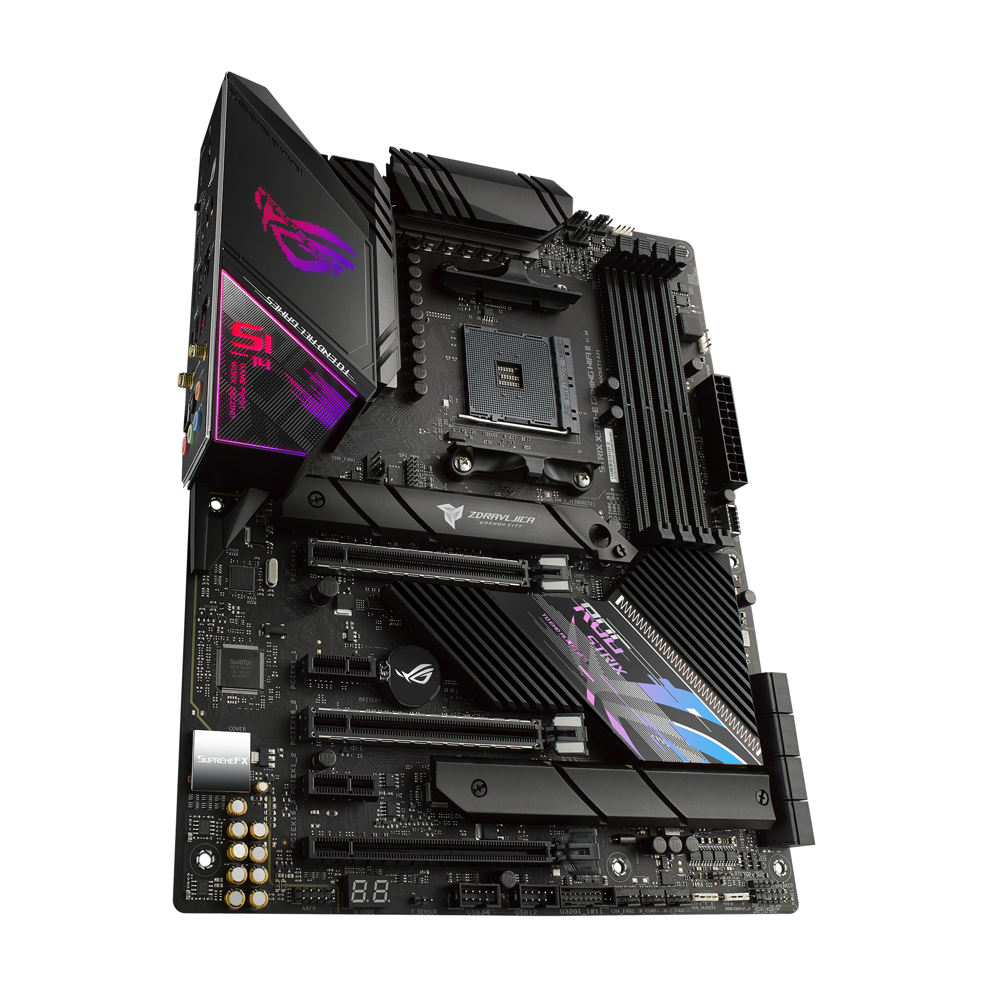ASUS ROG STRIX X570-E GAMING WIFI II Mainboard Schwarz