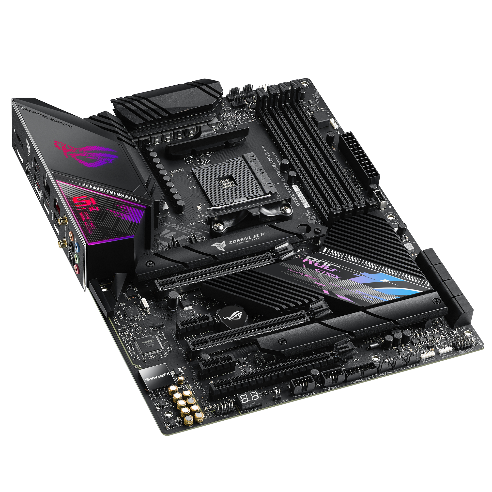 ASUS ROG STRIX X570-E GAMING WIFI II Mainboard Schwarz