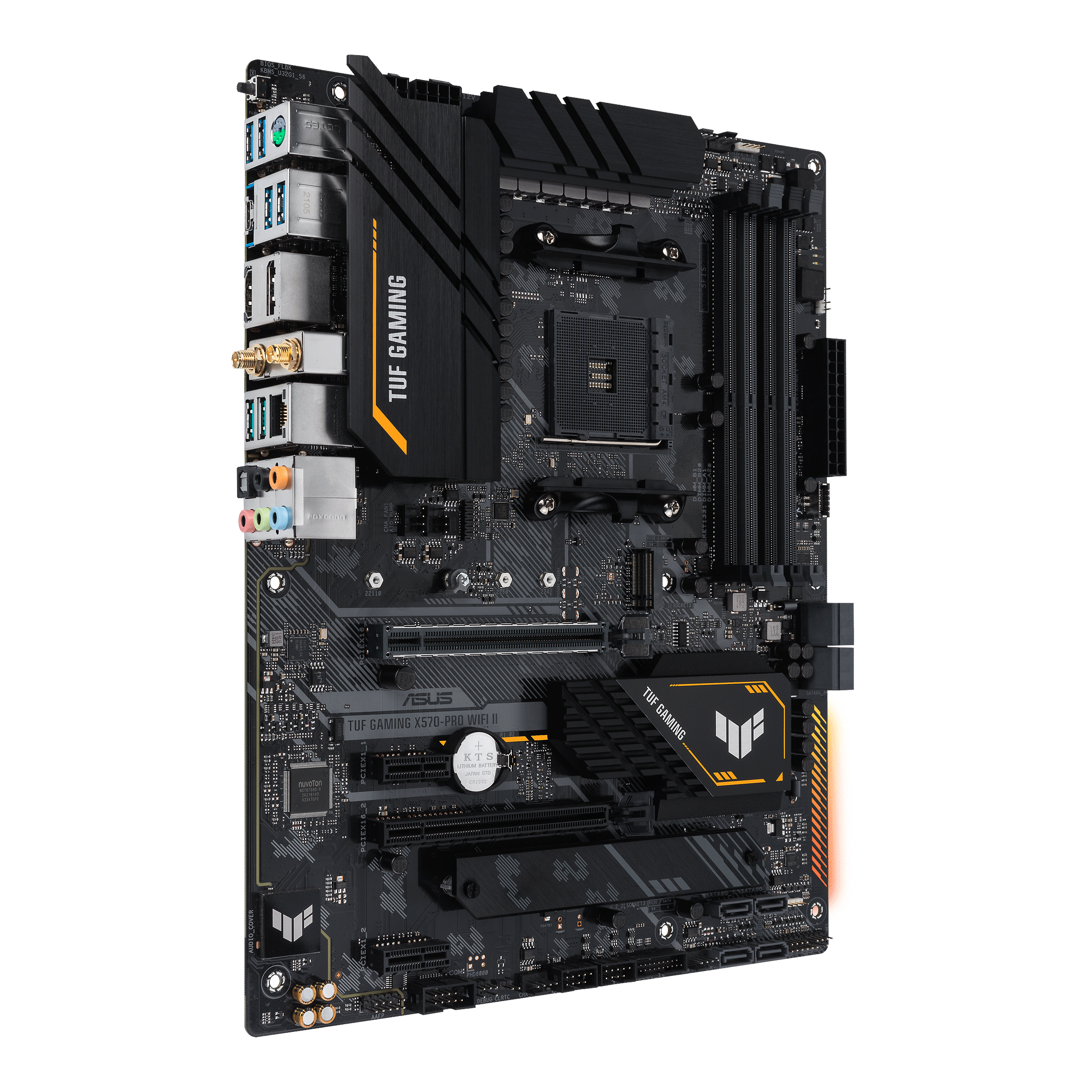 ASUS TUF GAMING X570-PRO WIFI II Mainboard Schwarz