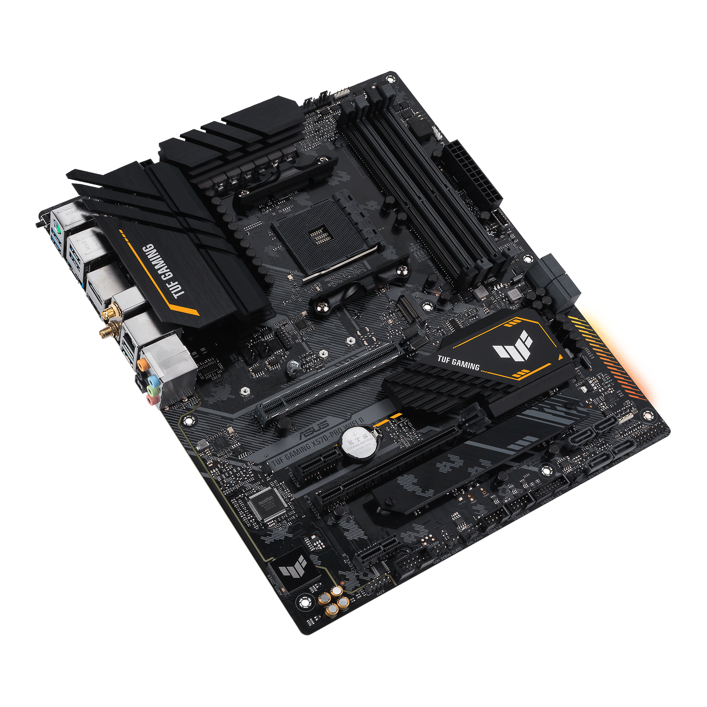 ASUS TUF GAMING X570-PRO WIFI II Mainboard Schwarz