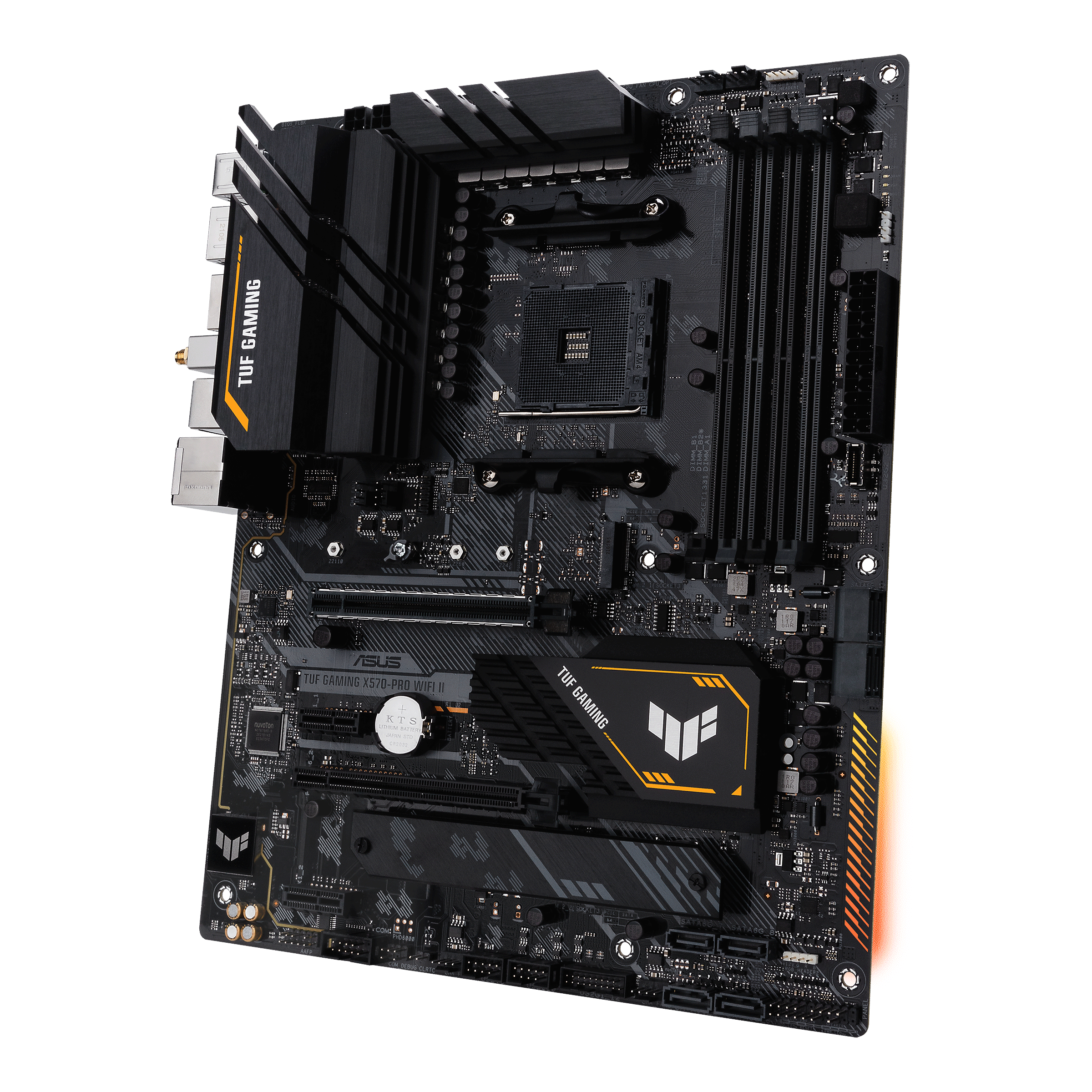 ASUS TUF GAMING X570-PRO WIFI II Mainboard Schwarz