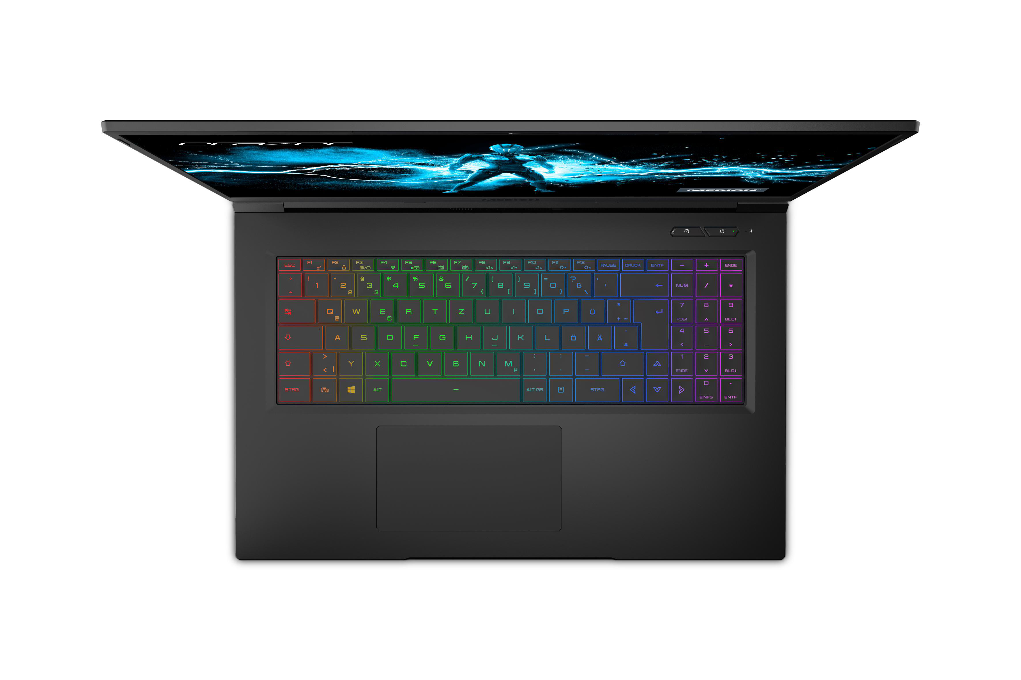 MEDION ERAZER® Beast X30 (MD62397) - 17,3 Zoll - Intel® Core™ i7 i7-12700H - 32 GB - 1 TB - NVIDIA GeForce RTX™ 3070 Ti - Windows 11 Home