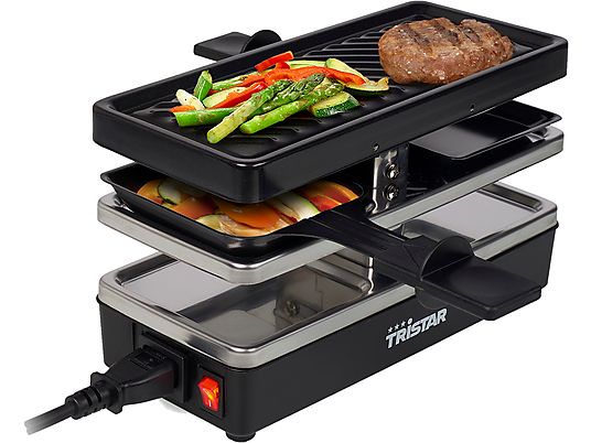 TRISTAR RA-2741
 - Anschlussfähiges Raclette (Schwarz)