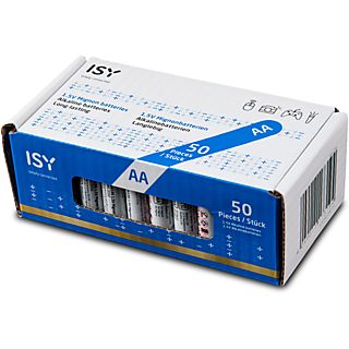 ISY Piles AA Pack 50 (IBA-2050)