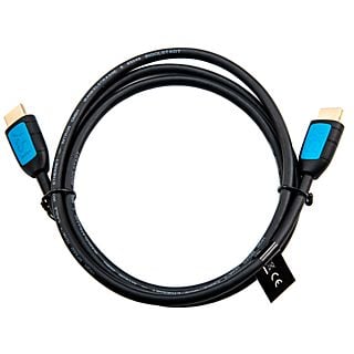 ISY HDMI-kabel Verguld Ethernet 1.5 m Zwart (IHD-1500)