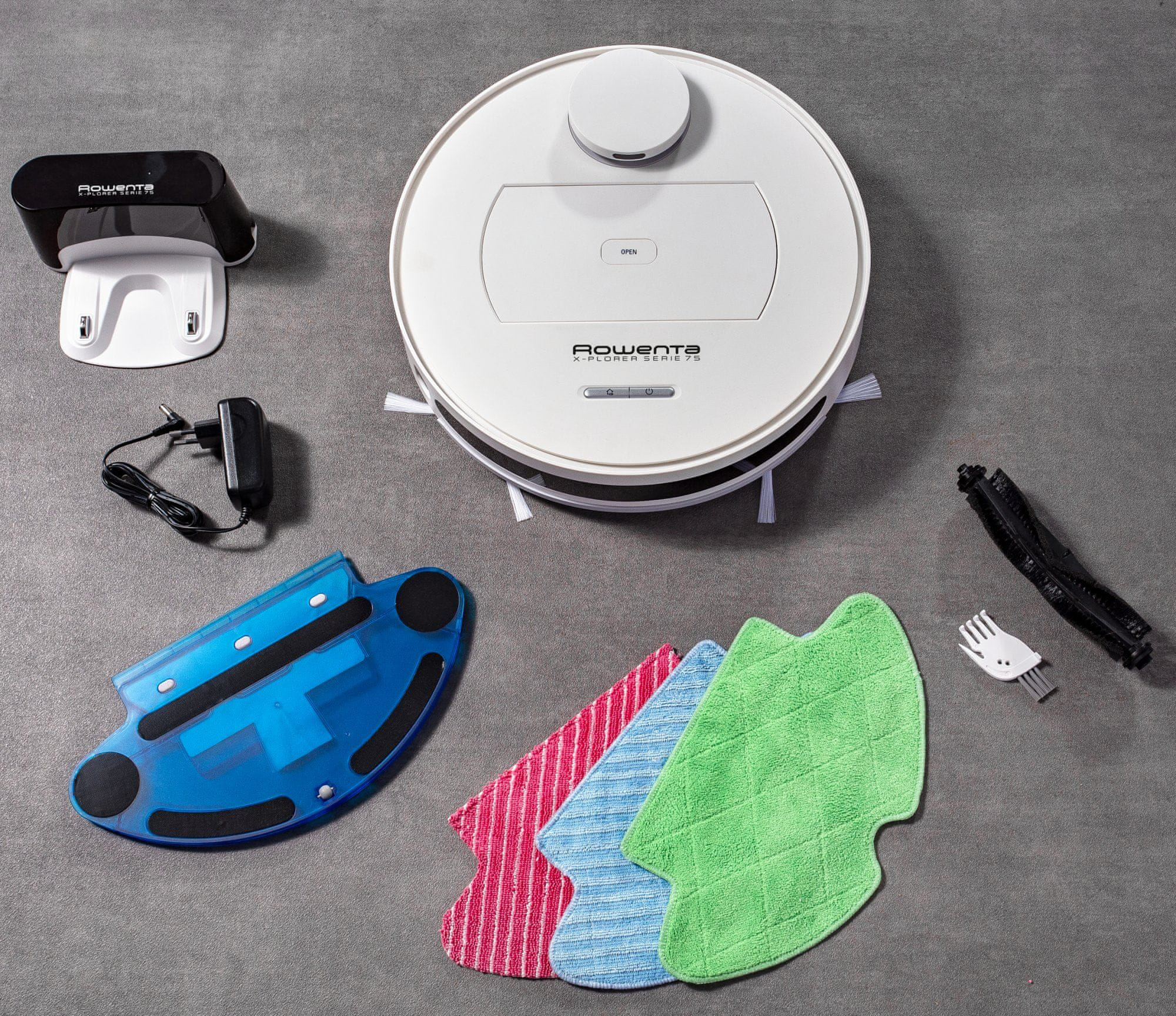 ROWENTA RR7687WH X-Plorer S75 Total Care robotporszívó fehér