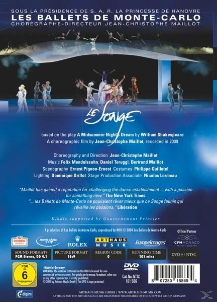 Jean-christophe & Les Ballets De - Monte-carlo Songe - Maillot, Le (DVD) MAILLOT/MONTE-CARLO