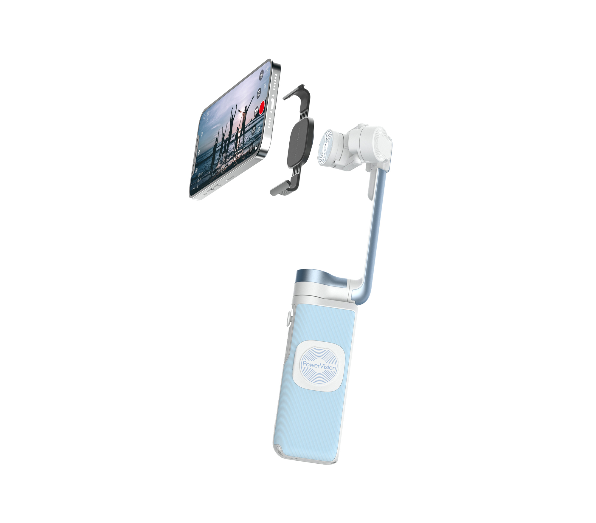 POWERVISION S1 Explorer Kit Gimbal Mavi