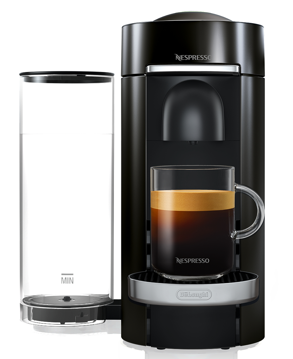 DE LONGHI ENV155.B VertuoPlus Nespresso-Maschine Schwarz