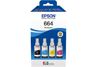 EPSON C13T66464A (664) 4 Renk Multipack Kartuş_0