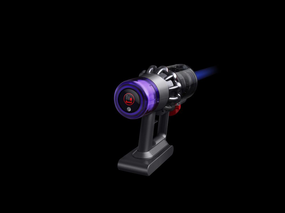 Aspirador escoba - Dyson V11 Absolute, 185 W, 60 min, 0.76 l, Plata/Azul
