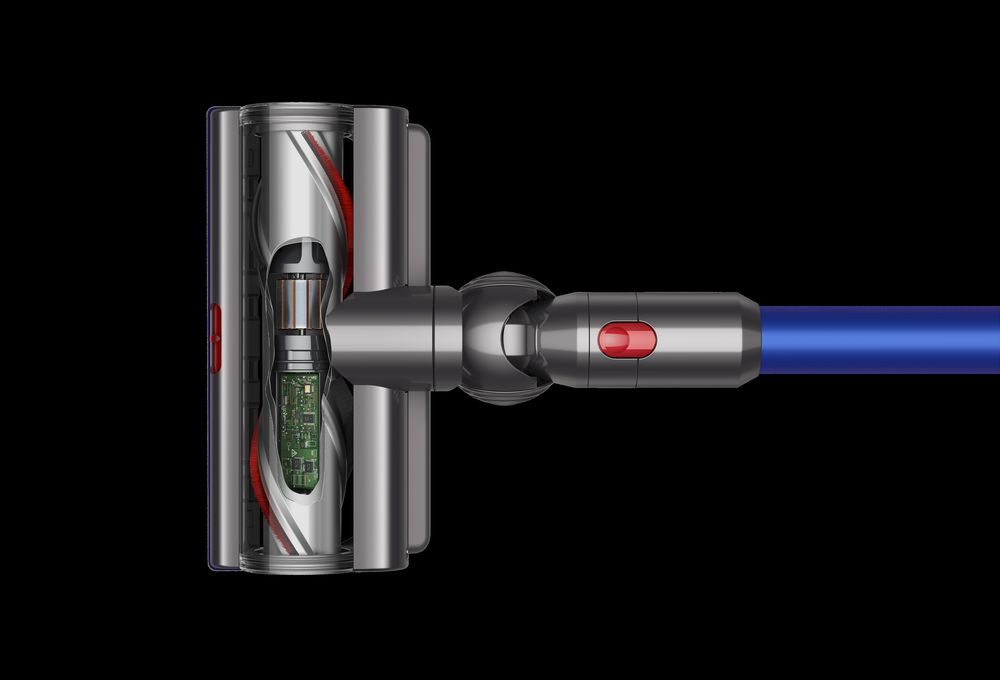 Aspirador escoba - Dyson V11 Absolute, 185 W, 60 min, 0.76 l, Plata/Azul