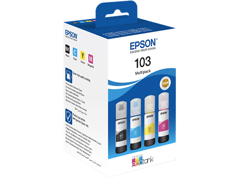 EPSON C13T00S64A (103) 4 Renkli Multipack Kartuş_1