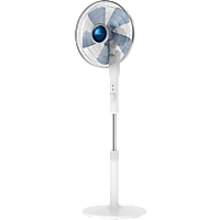 Ventilador de pie | Rowenta 70 W, 1.45m, 80 38 dB, 4 Altura ajustable,