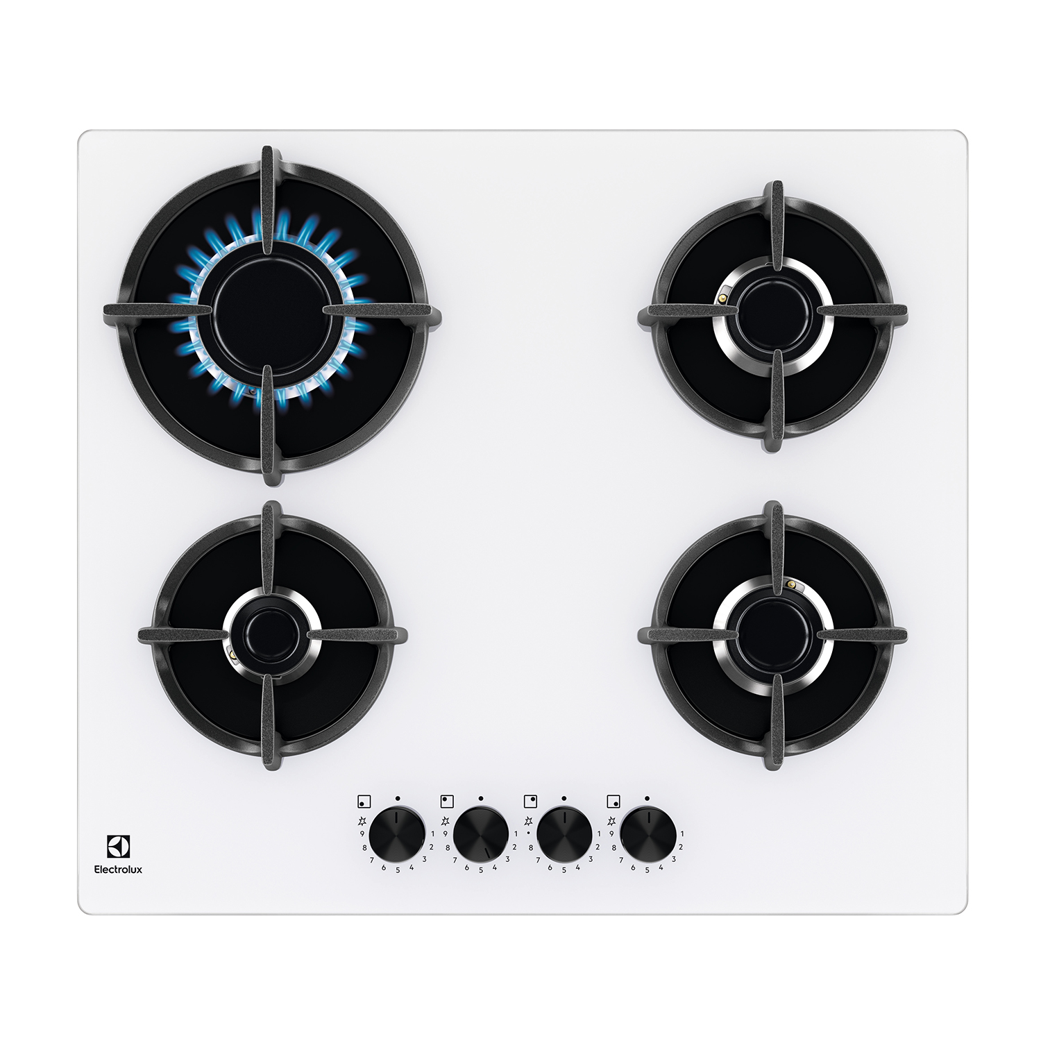 Piano Cottura Electrolux Egg64272W, 4 zone cottura, 59 cm x 52