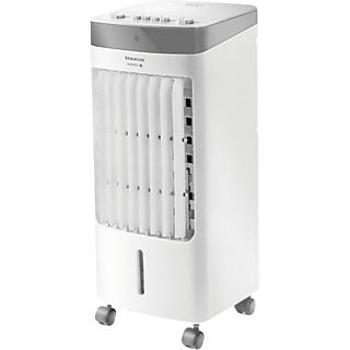 REACONDICIONADO B: Climatizador evaporativo - Taurus R403, 80 W, 4 L, Sistema de refrigeración que ventila, refresca y humidifica el ambiente, Blanco
