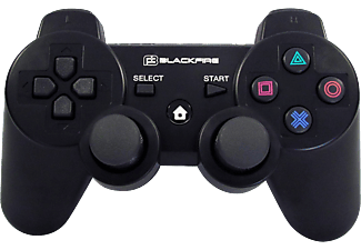 Mando - Ardistel Blackfire, Para PS3, Inalámbrico, Bluetooth, Negro