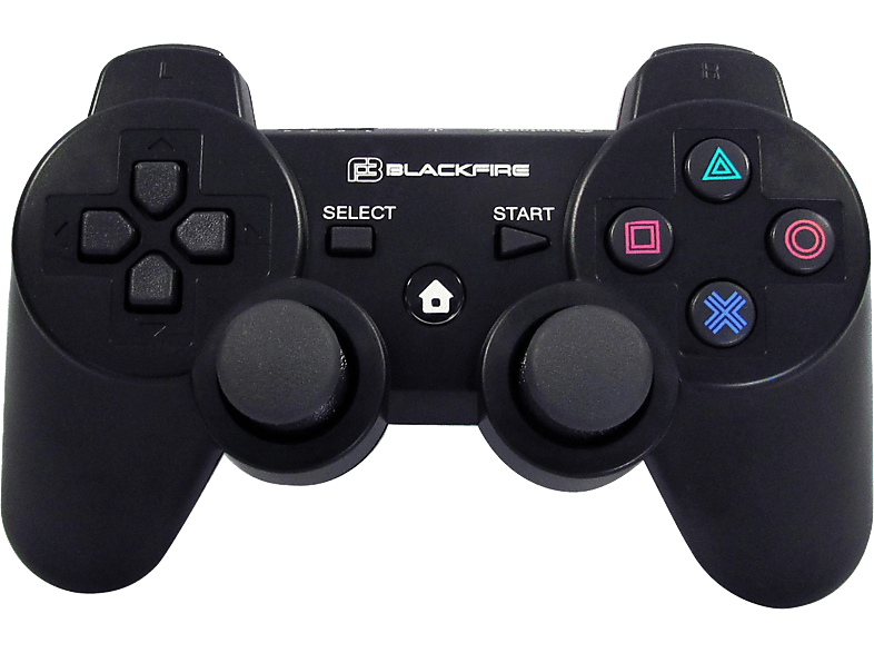 Mando  Ardistel Blackfire, Para PS3, Inalámbrico, Bluetooth, Negro