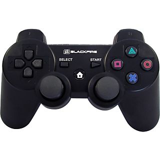 Mando - Ardistel Blackfire, Para PS3, Inalámbrico, Bluetooth, Negro