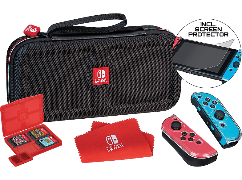 Funda  Ardistel NNS4000, Para Nintendo Switch y Nintendo Switch OLED, Negro