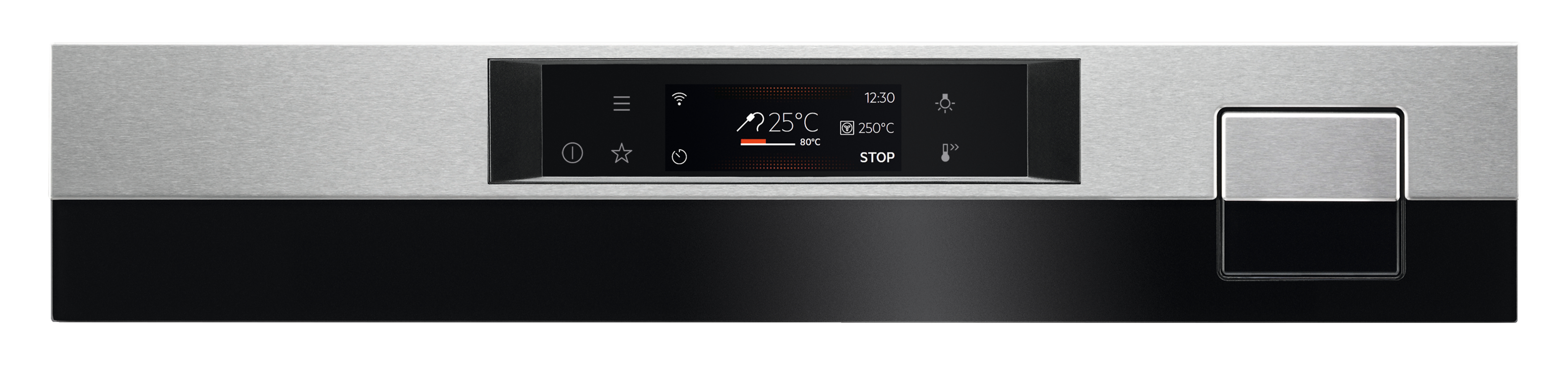 AEG BCO79821V2, Backofen (Einbaugerät, 70 l, 595 mm breit), Serie 9000 mit SteamPro Wifi-Multi-Dampfgarer (mit Sous-vide-Garen & Dampfautomatik), Dampfgarfunktion