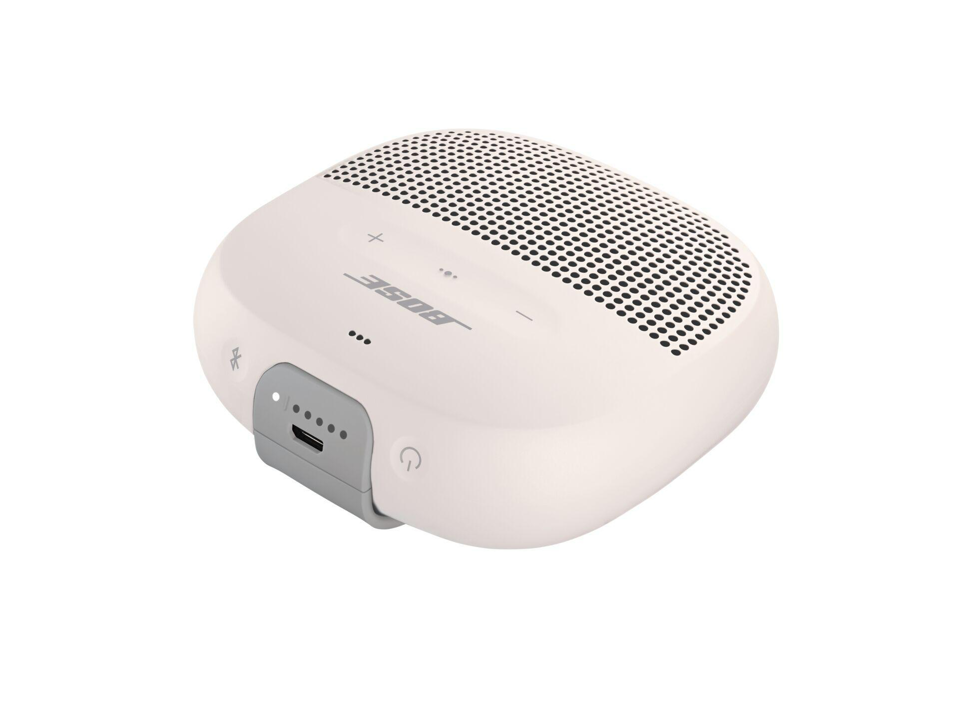 BOSE SoundLink Micro Bluetooth Lautsprecher, White Smoke, Wasserfest
