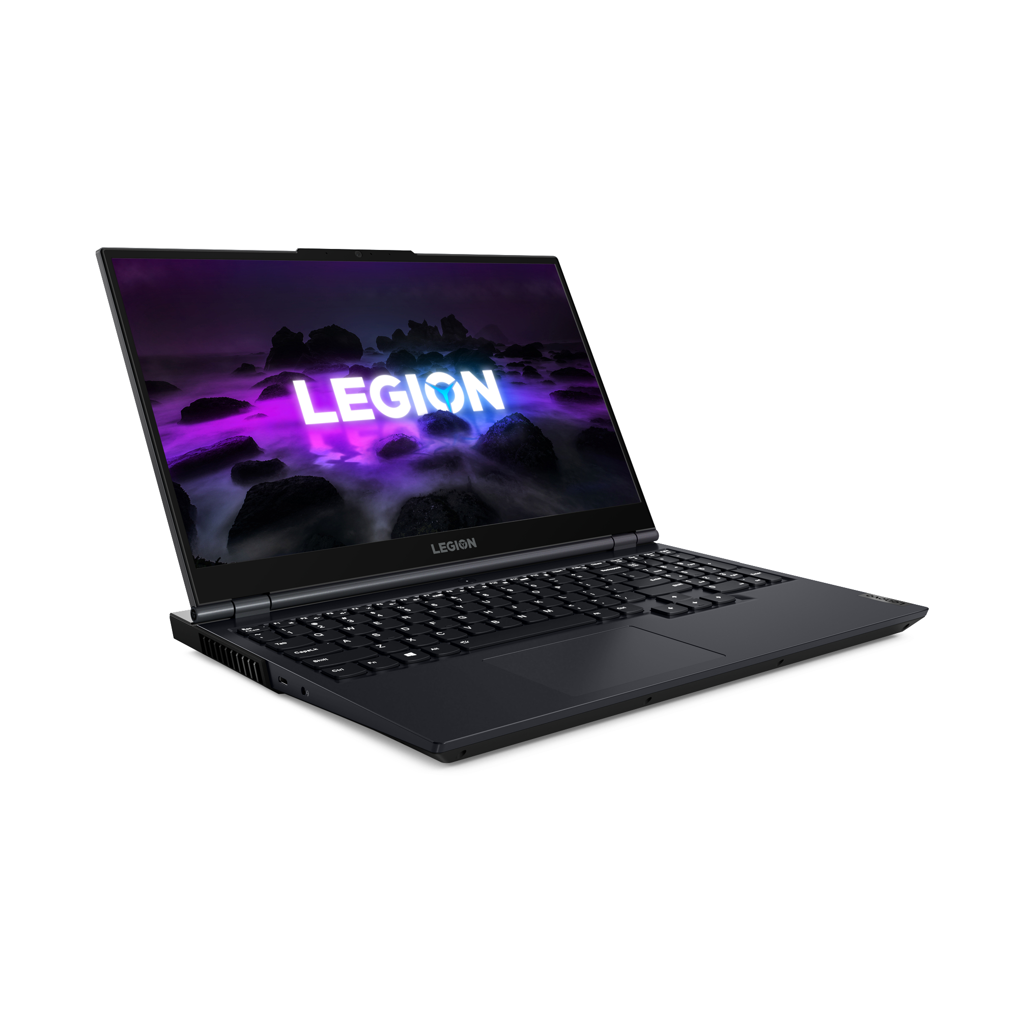 LENOVO Legion 5, Gaming-Notebook mit 5 Prozessor, Display, RX6600M, GB (Unterteil) (Oberteil) SSD, RAM, Zoll AMD Schwarz Blue Ryzen™ / Phantom 15,6 512 Radeon 16 GB