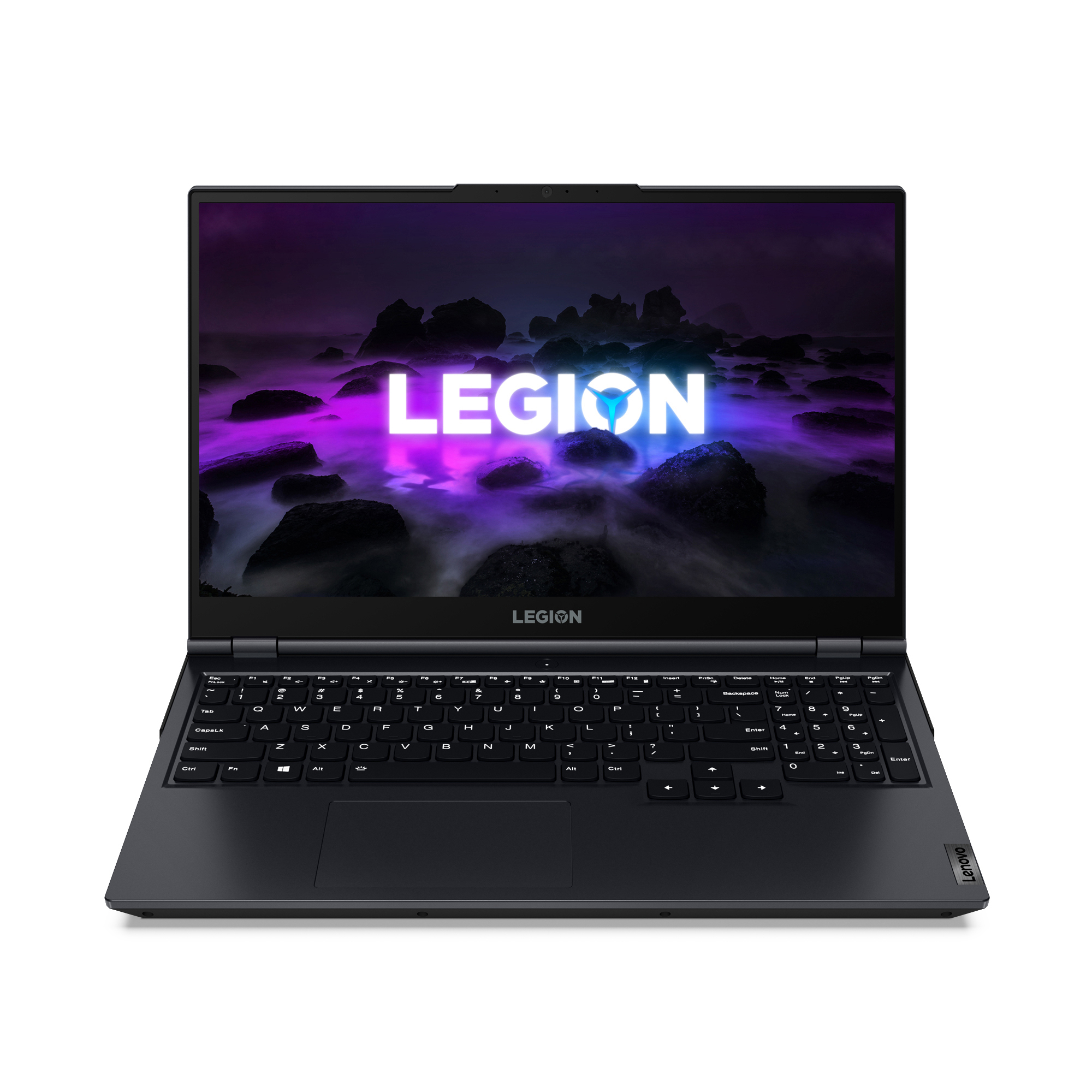 LENOVO Legion 5, Gaming-Notebook mit GB (Unterteil) Radeon 512 / Phantom 16 AMD Blue GB 5 Prozessor, (Oberteil) Schwarz RX6600M, Zoll 15,6 Display, SSD, RAM, Ryzen™