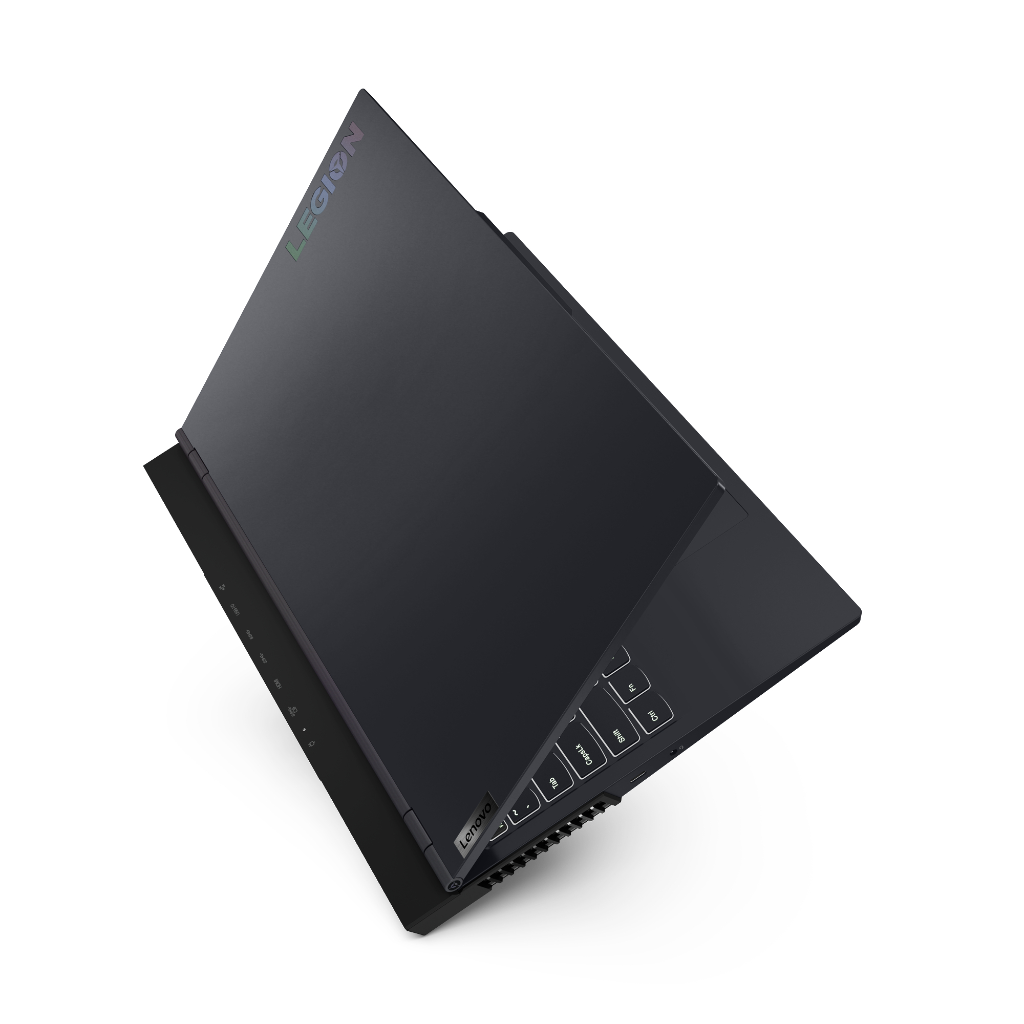 LENOVO Legion 5, Gaming-Notebook mit 5 Prozessor, Display, RX6600M, GB (Unterteil) (Oberteil) SSD, RAM, Zoll AMD Schwarz Blue Ryzen™ / Phantom 15,6 512 Radeon 16 GB