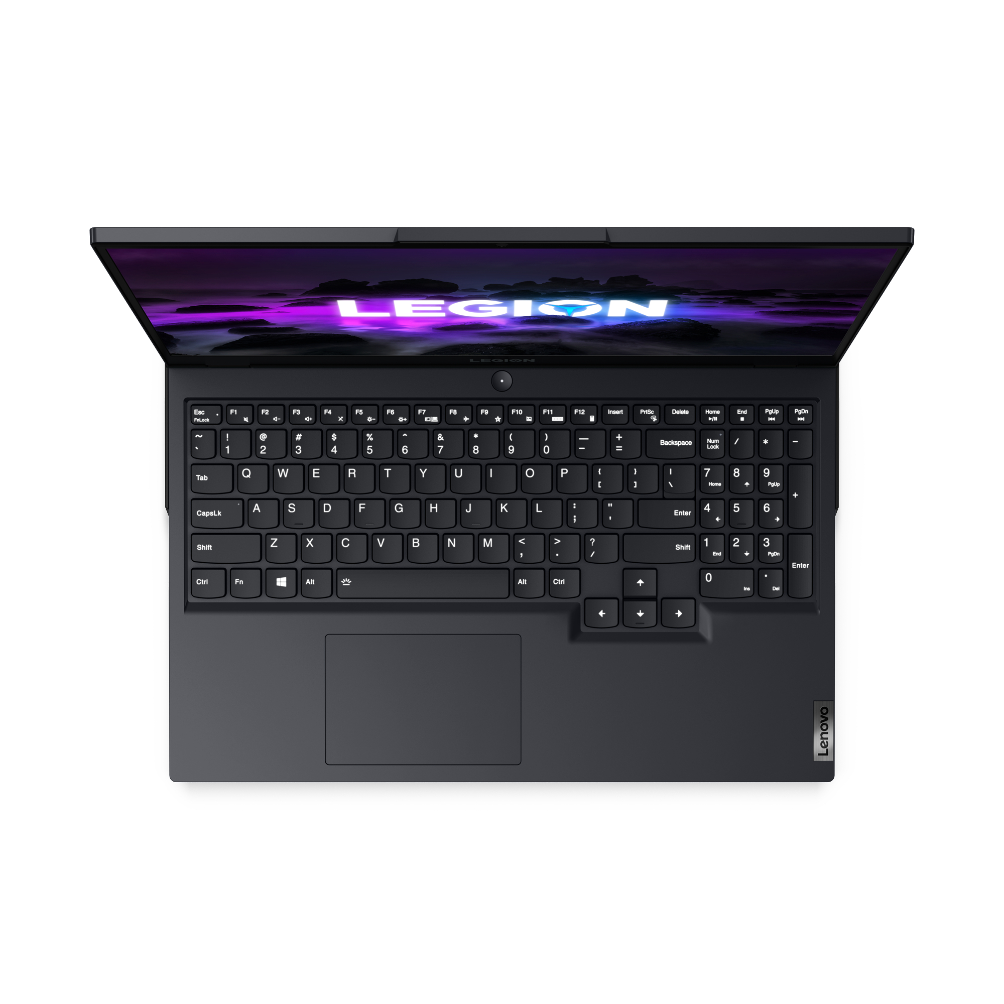 LENOVO Legion 5, Gaming-Notebook mit GB (Unterteil) Radeon 512 / Phantom 16 AMD Blue GB 5 Prozessor, (Oberteil) Schwarz RX6600M, Zoll 15,6 Display, SSD, RAM, Ryzen™